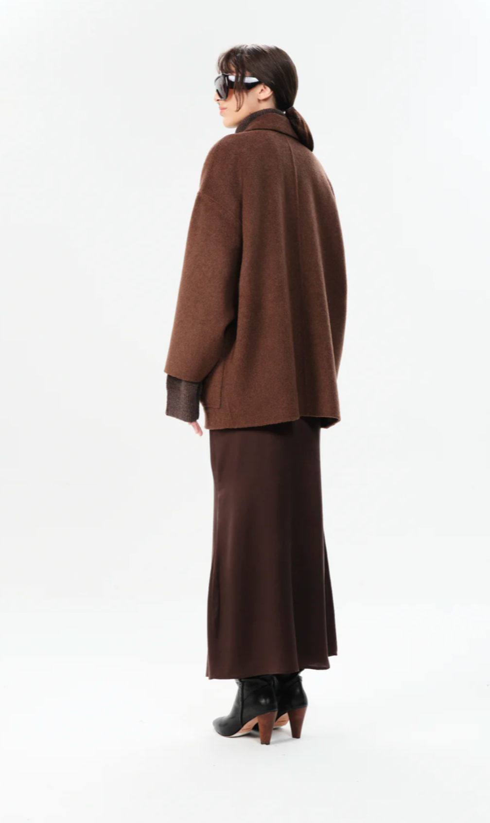 Padua Lionela Coat in Brown