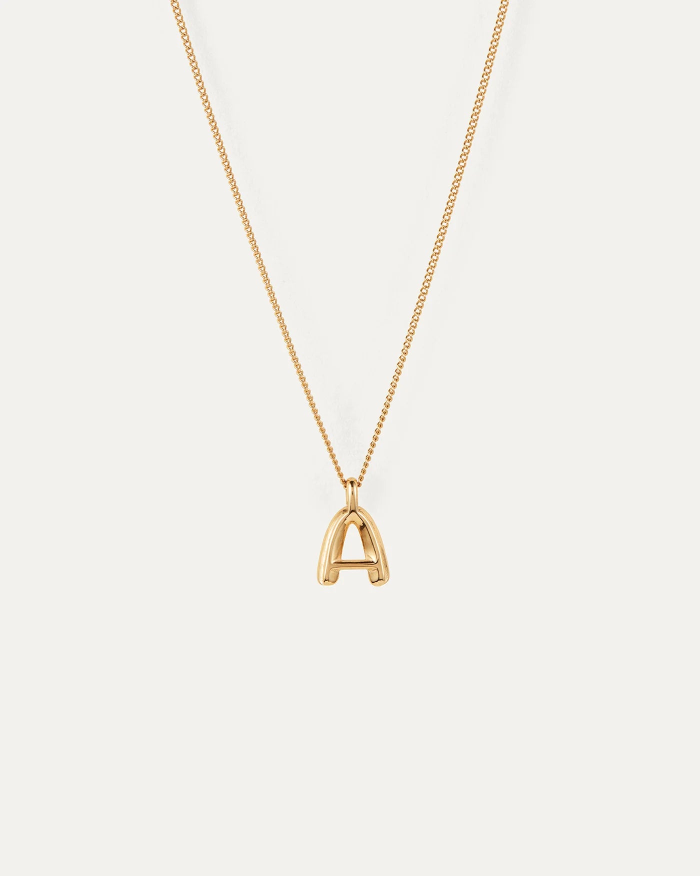 Monogram Necklace in Gold