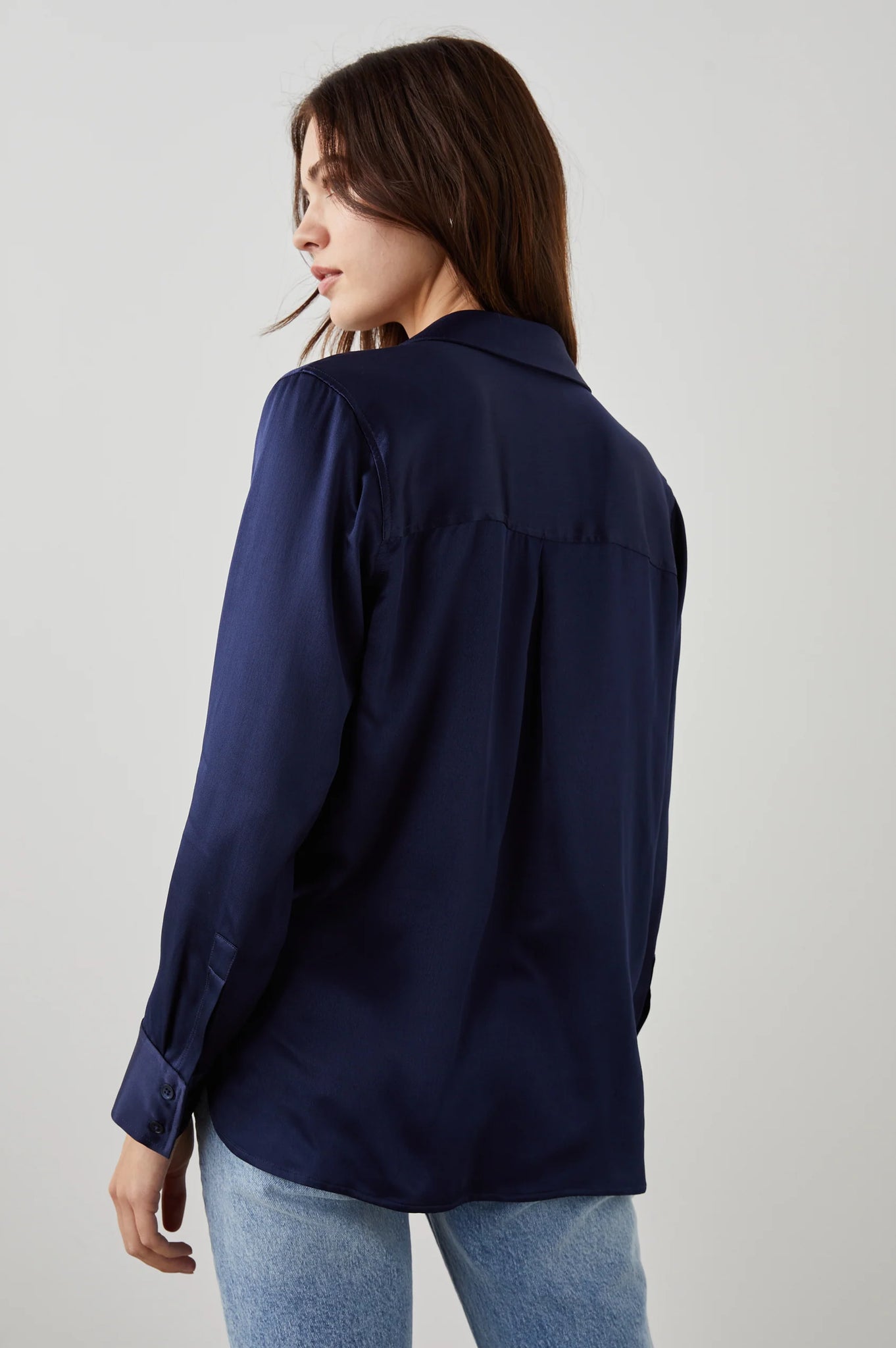Nissa Top in Navy