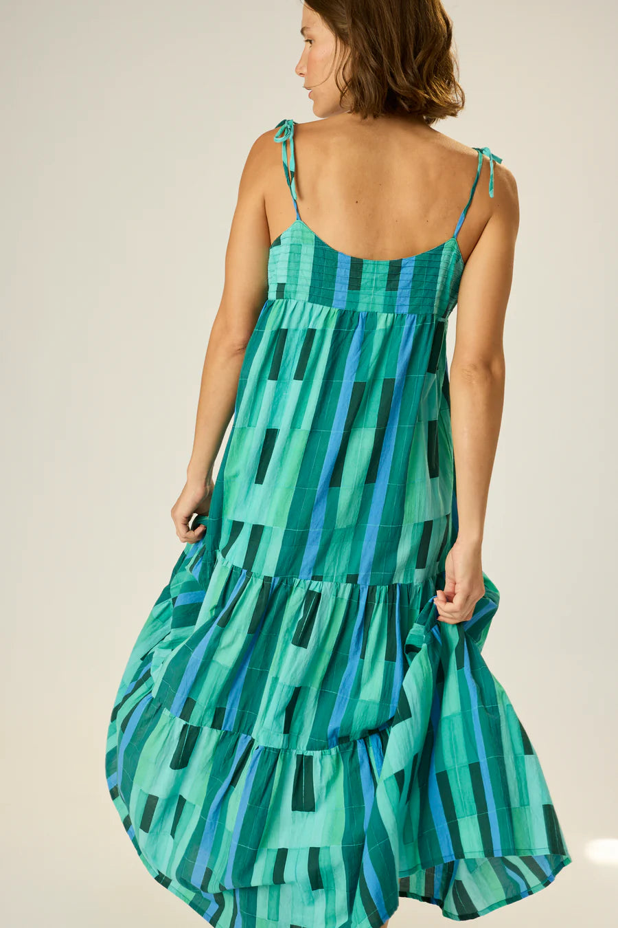 Natalie Martin Melanie Dress in Sea Glass Green