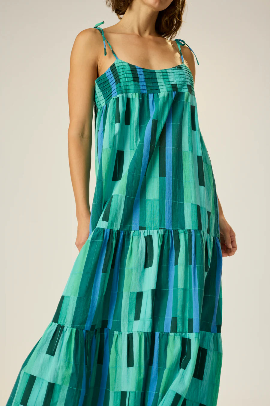 Natalie Martin Melanie Dress in Sea Glass Green