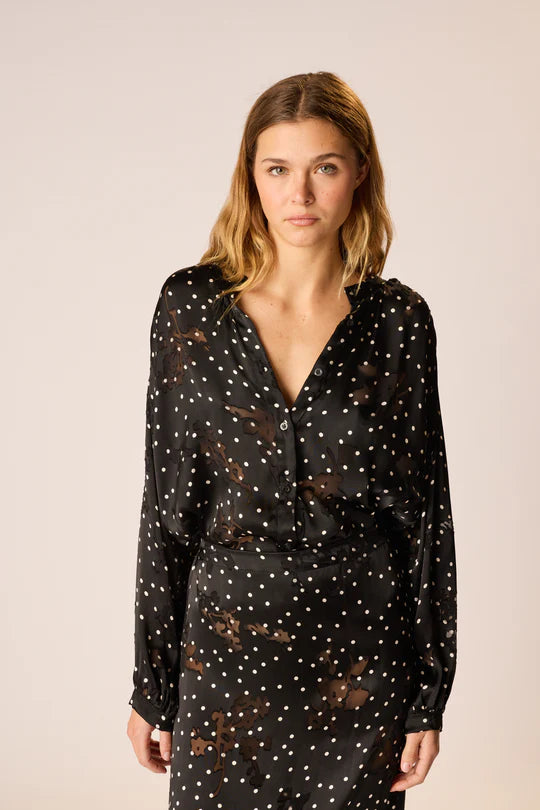 Tolan Shirt in Midnight Burnout