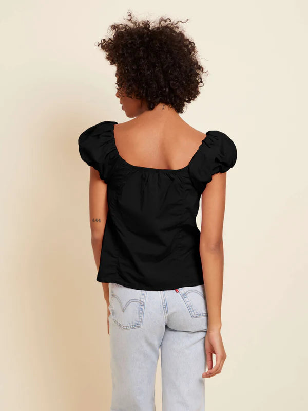 Angel Top in Jet Black