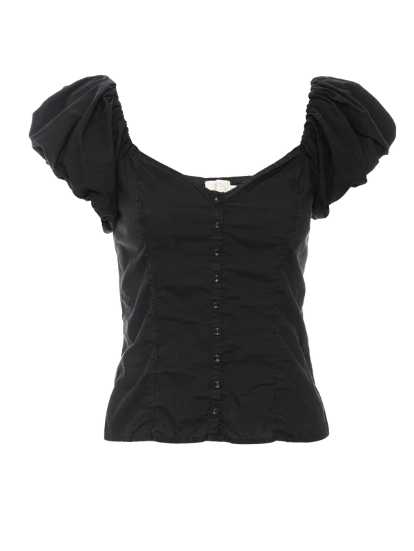 Angel Top in Jet Black