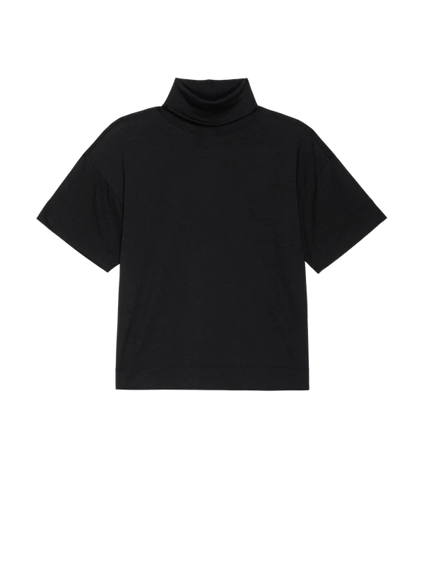 Fable Turtleneck in Jet Black