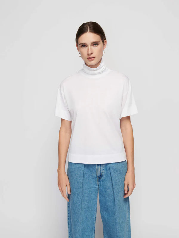Fable Turtleneck in White