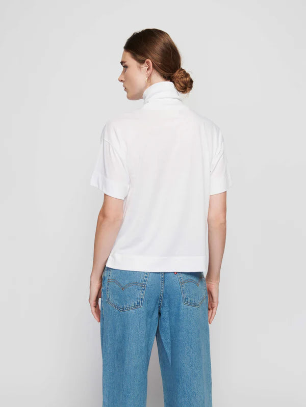 Fable Turtleneck in White