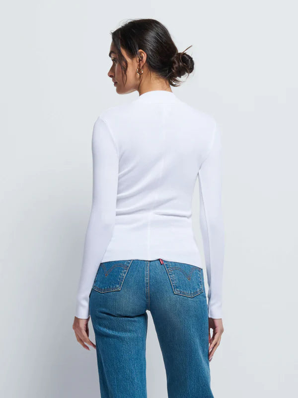 Gina Long Sleeve in White