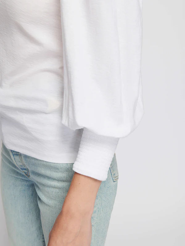 Loren Tee in White