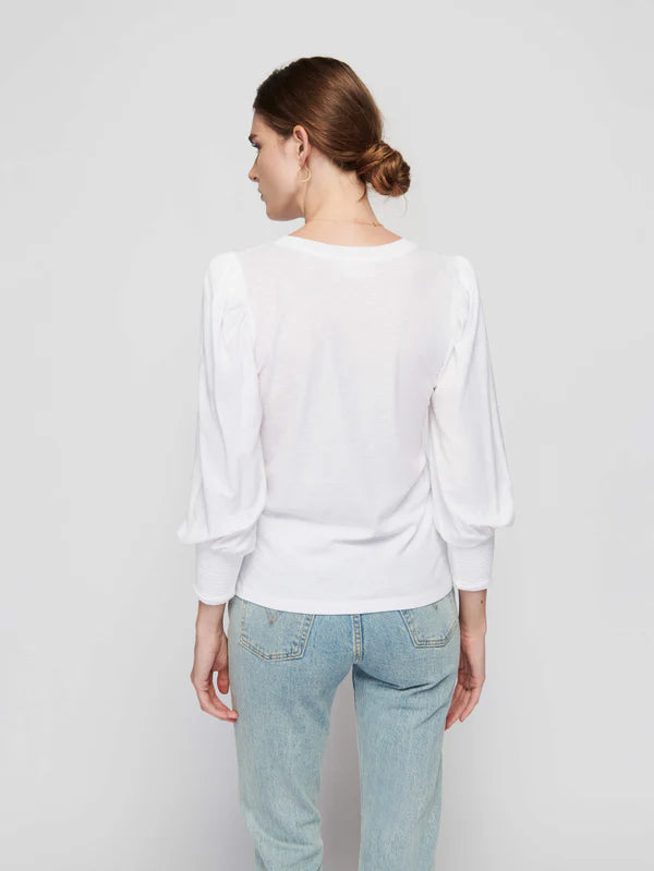Loren Tee in White