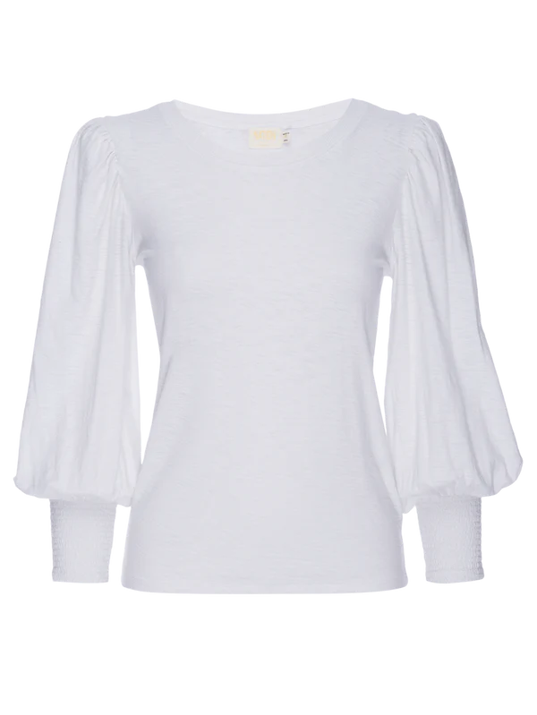 Loren Tee in White