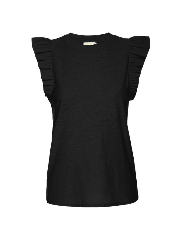 Paulette Tank in Jet Black