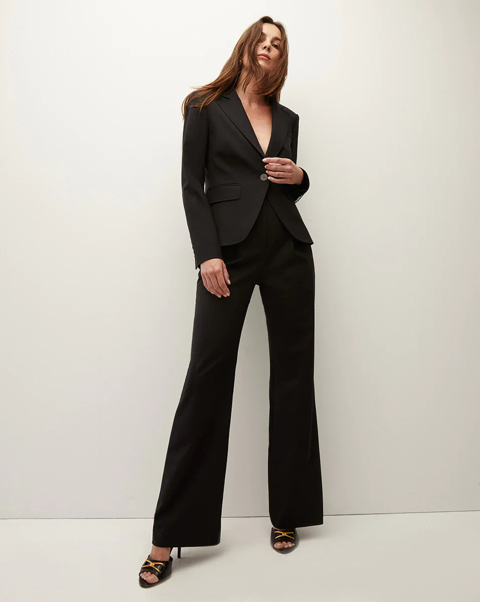Ollie Wide-Leg Pant in Black