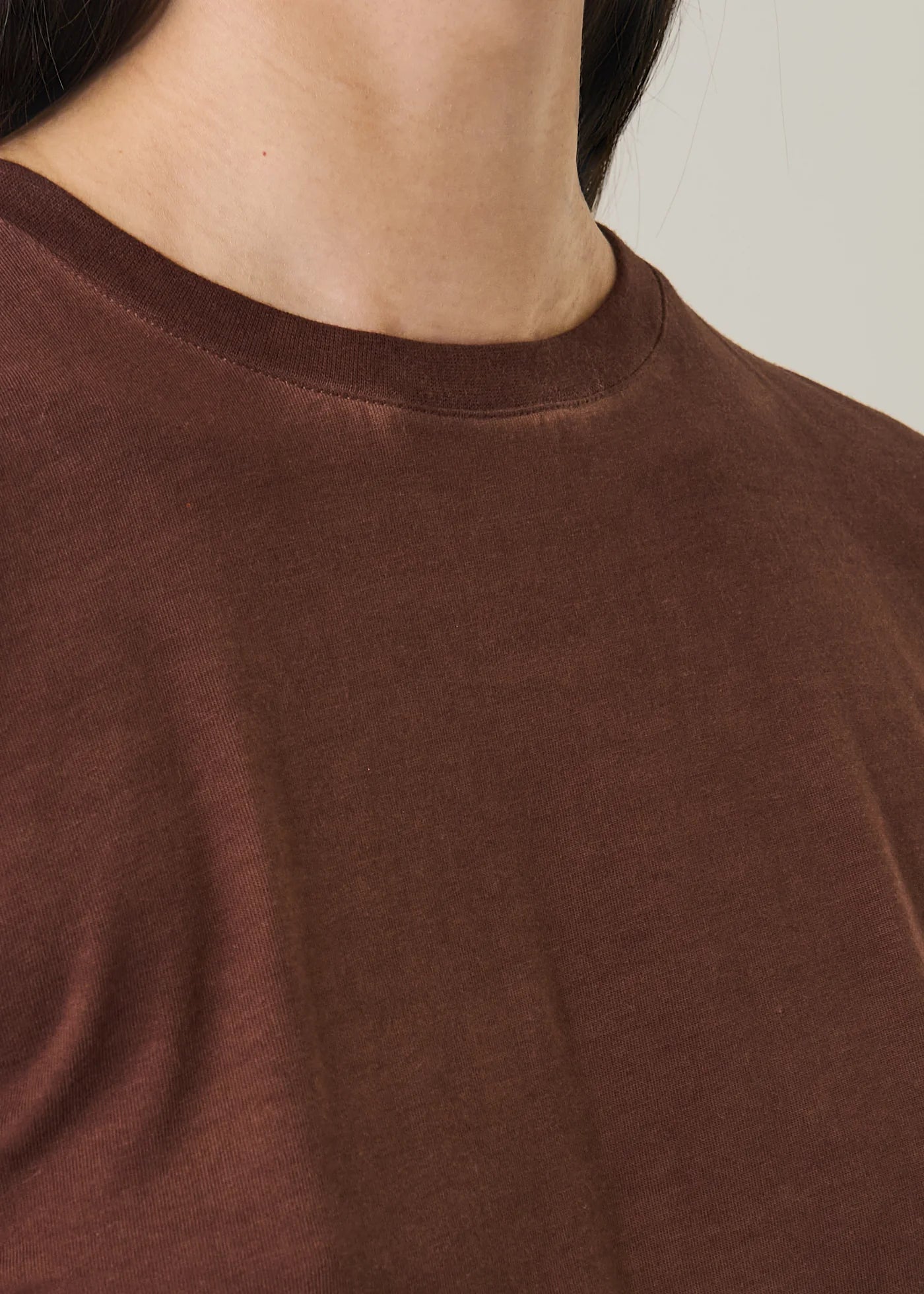 Sublime Reactive Pima Cotton Stretch T-Shirt in Raw Umber