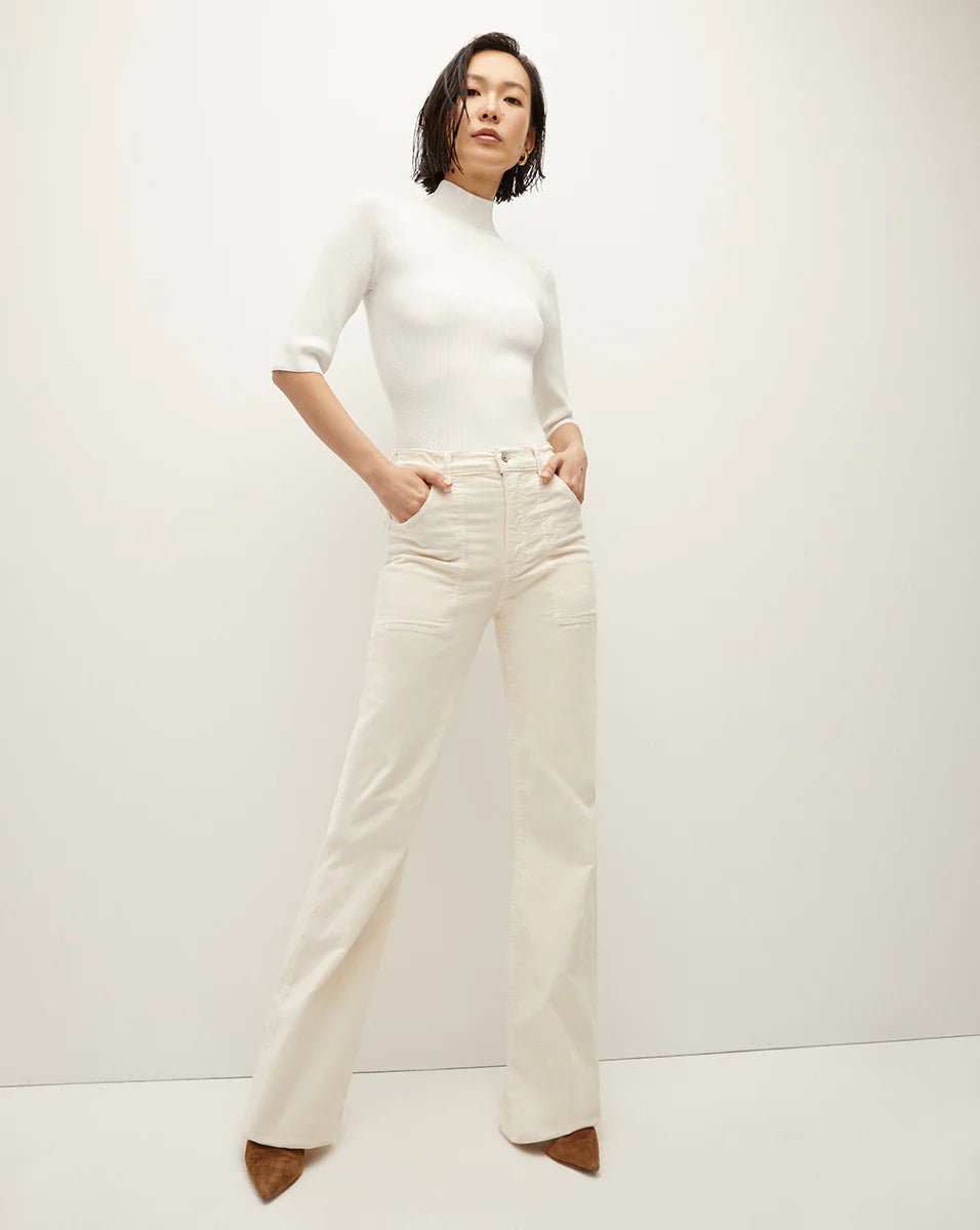 Pernia Knit Pullover in Off White
