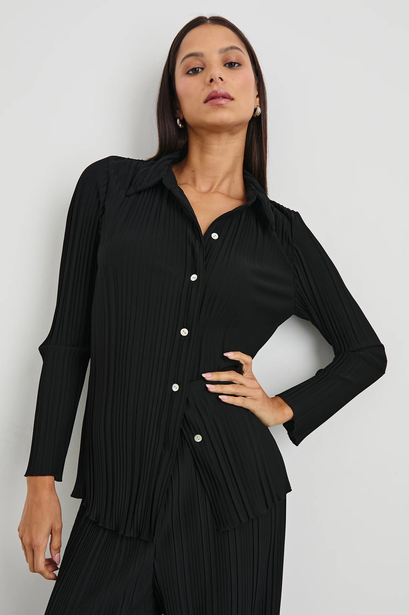 Raya Shirt in Jet