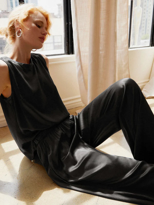 Riviera Pant in Black