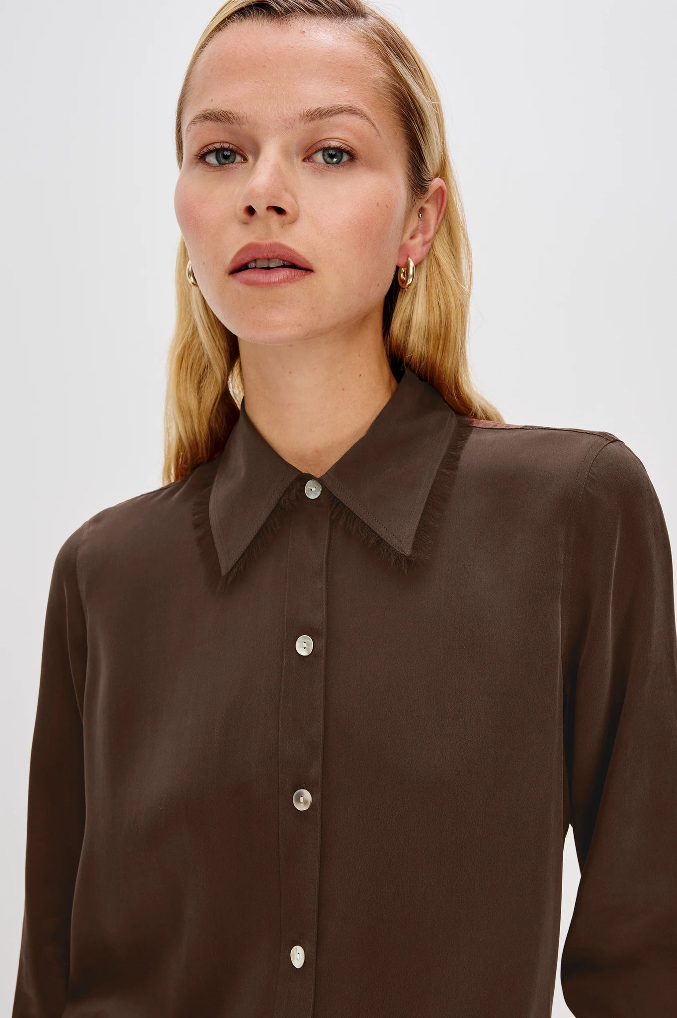 Abbey Shirt in Espresso