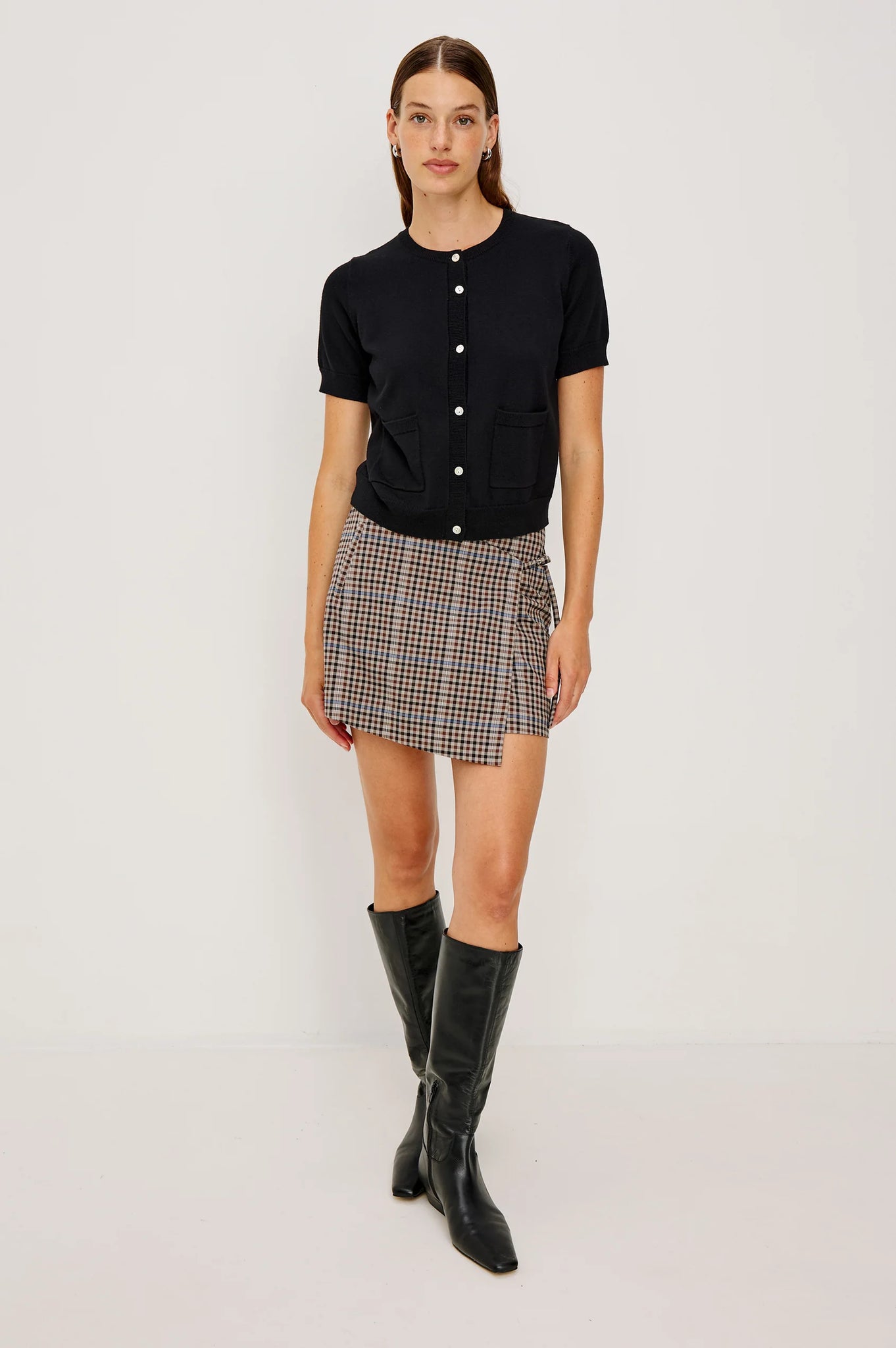 Aisley Cardigan in Black