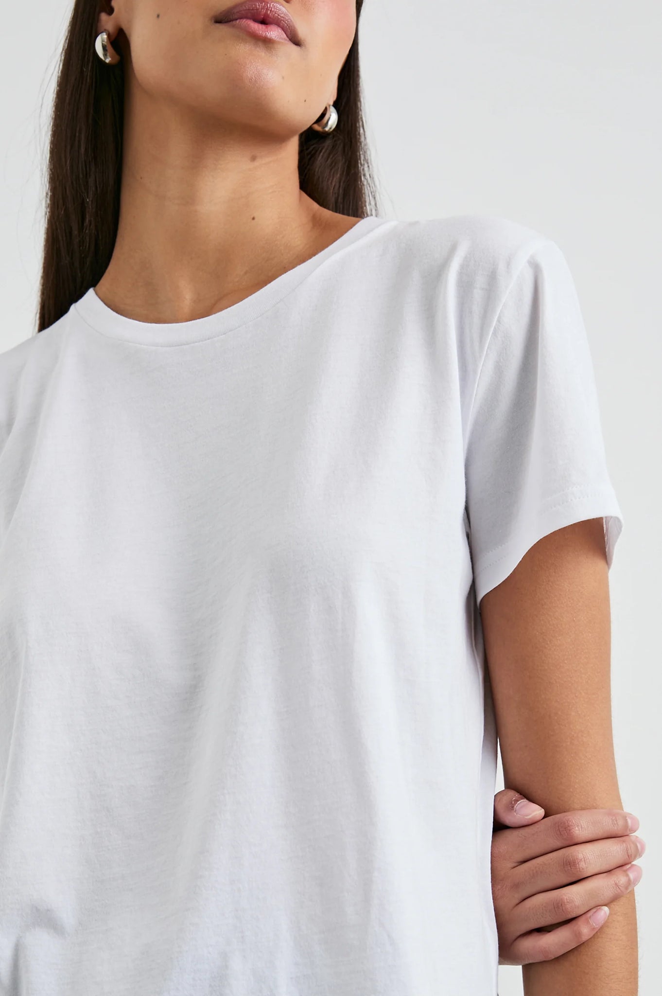 Classic Crew Neck T-Shirt in White
