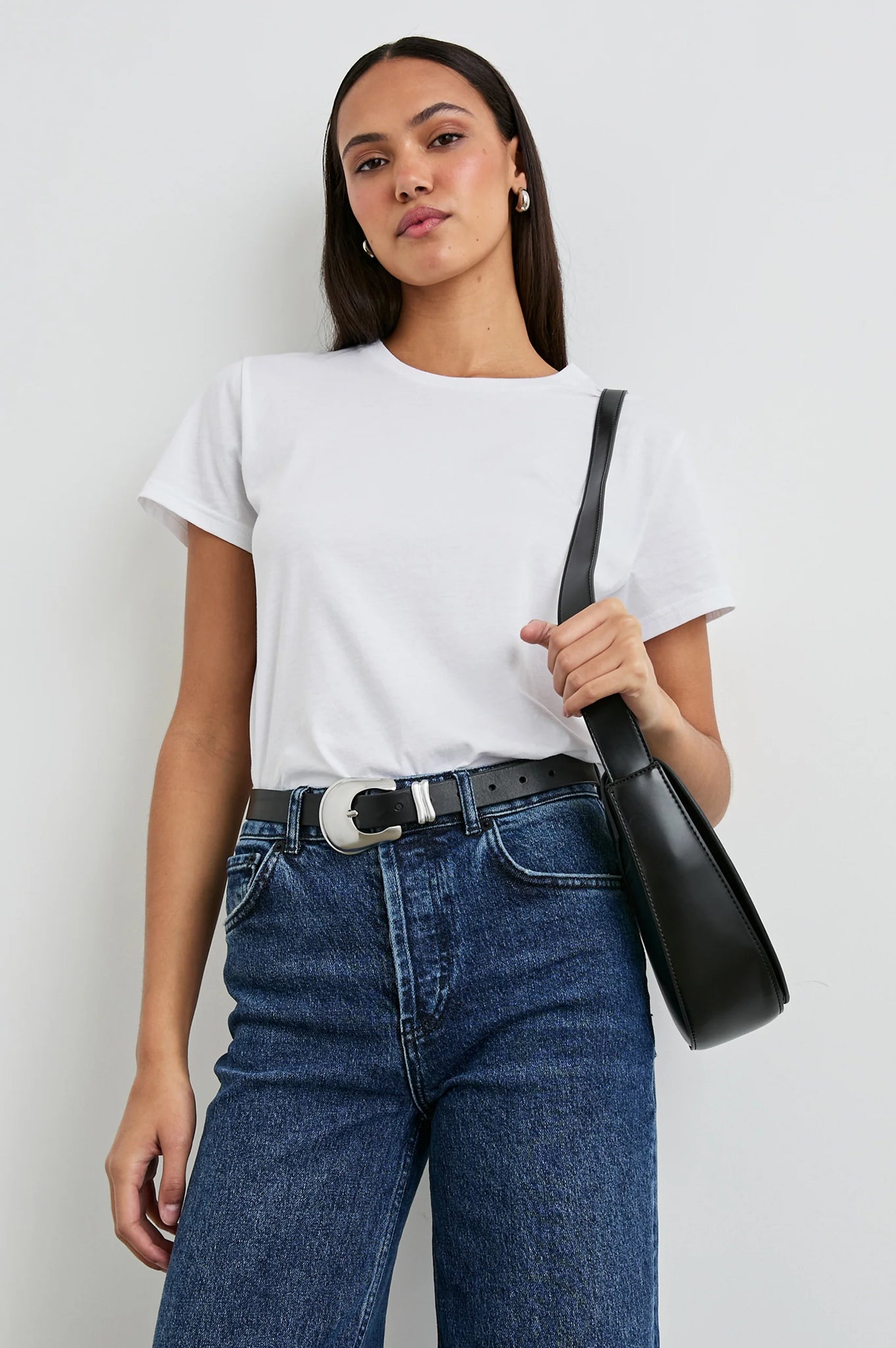 Classic Crew Neck T-Shirt in White