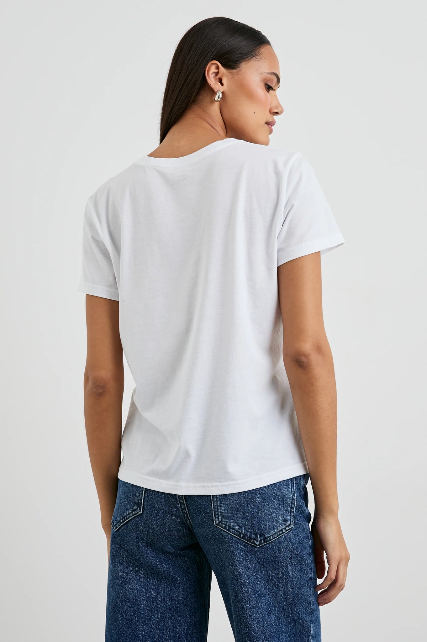 Classic Crew Neck T-Shirt in White