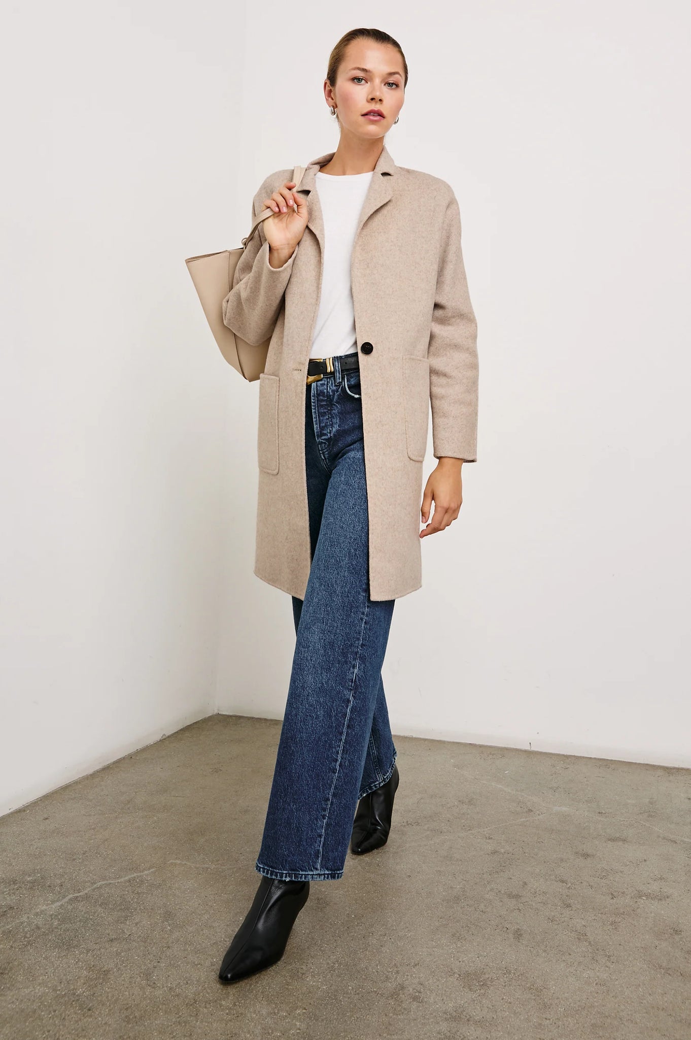 Everest Coat in Oatmeal