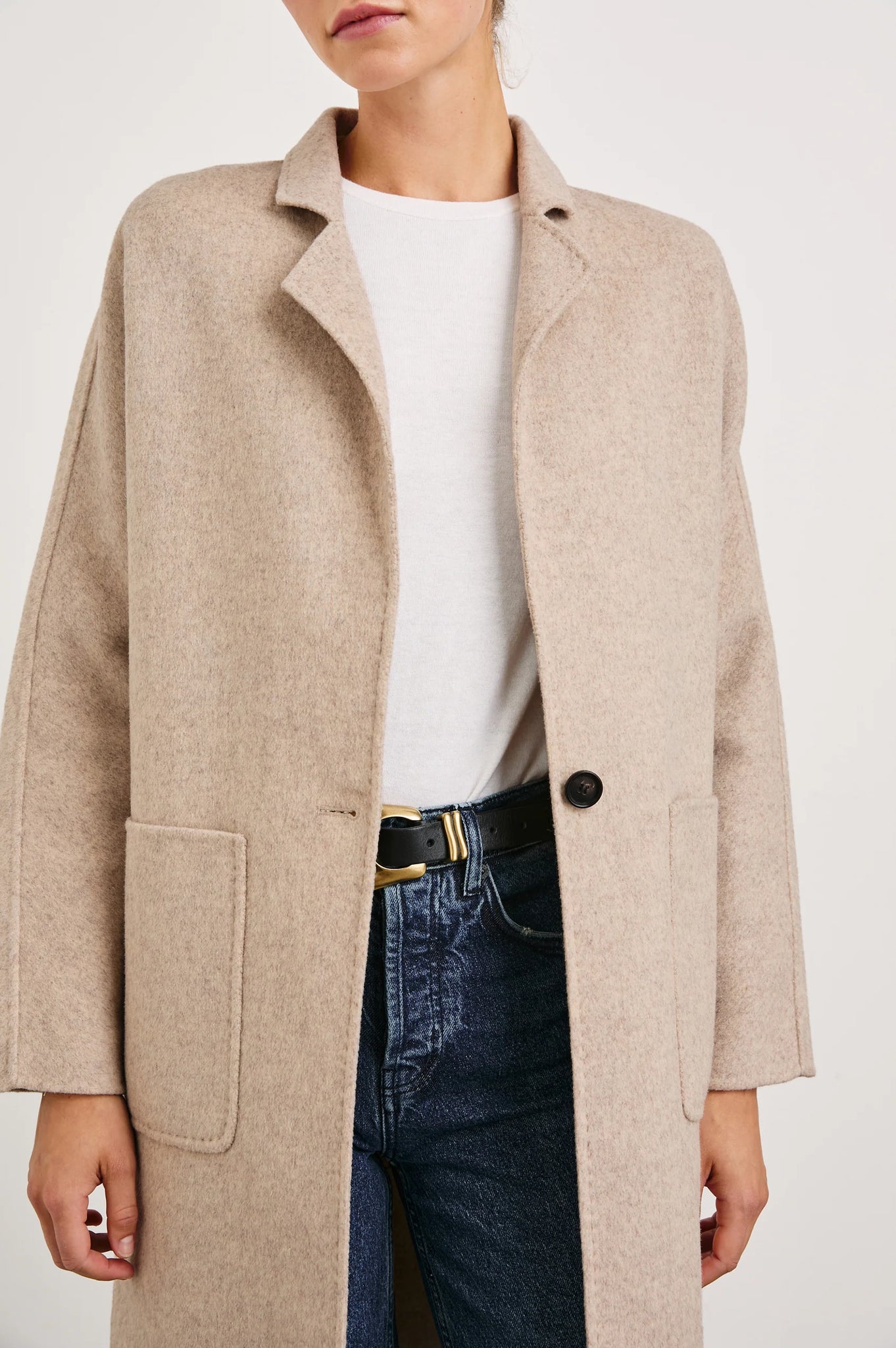 Everest Coat in Oatmeal