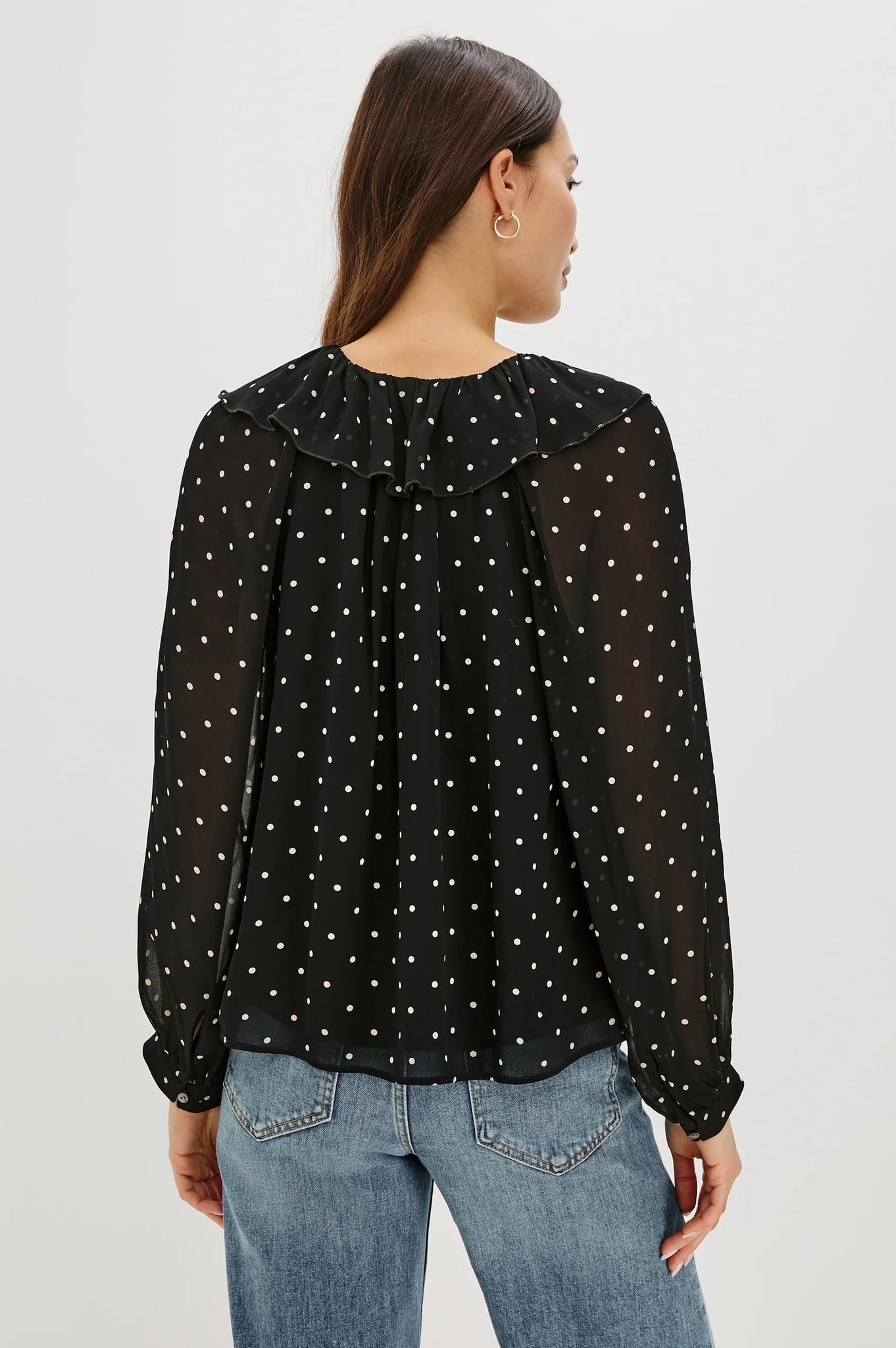 Rails Honora Top in Polka Dots