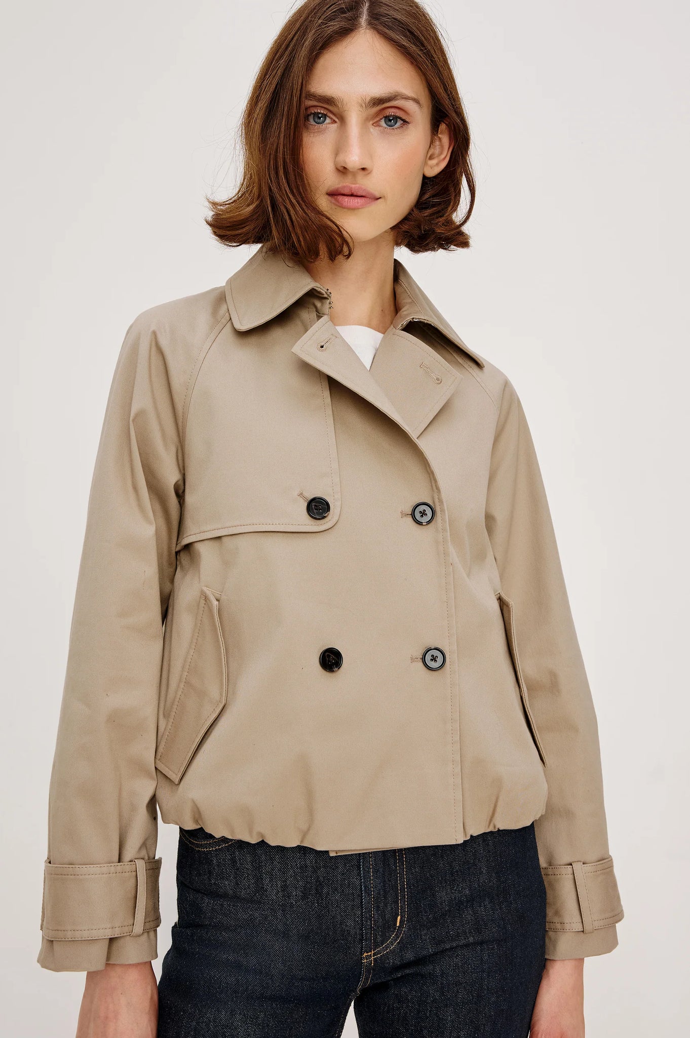 Jett Jacket in Taupe
