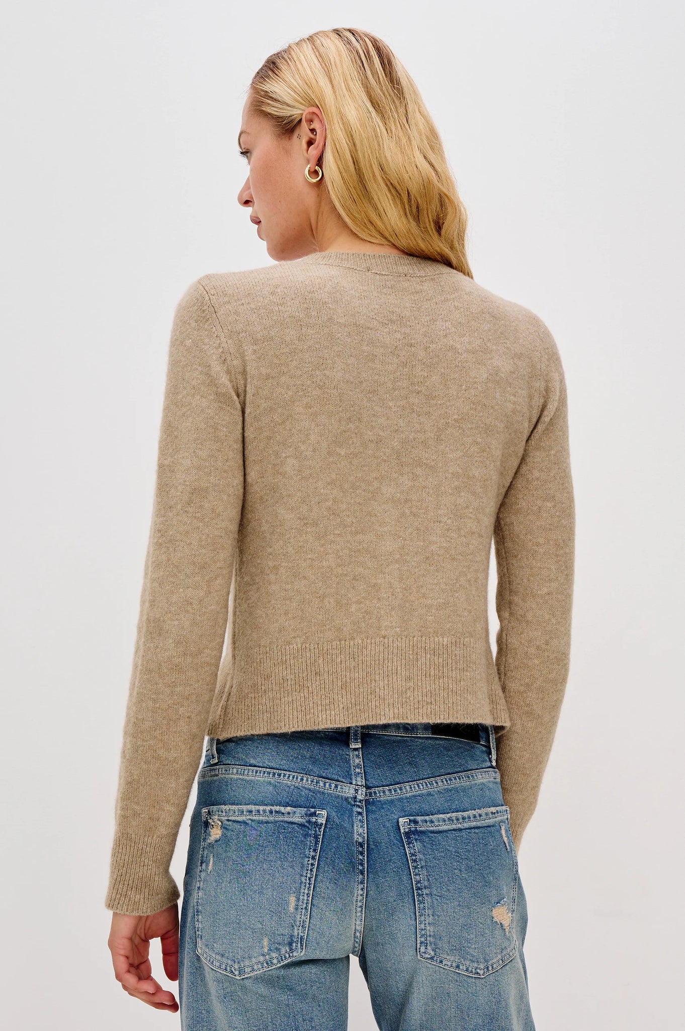 Matilda Sweater in Heather Oat