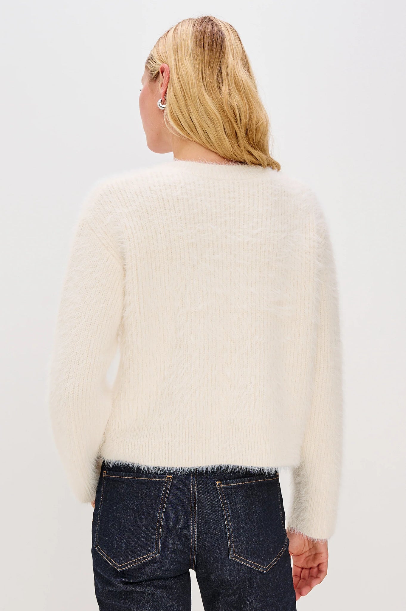 Melo Cardigan in Ivory