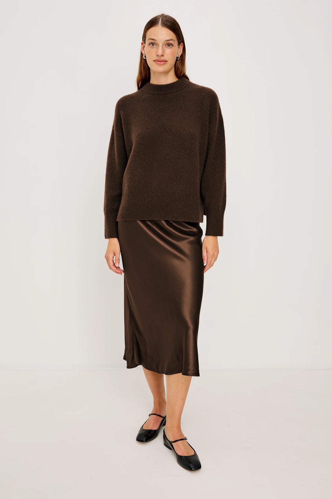 Miranda Sweater in Chocolate