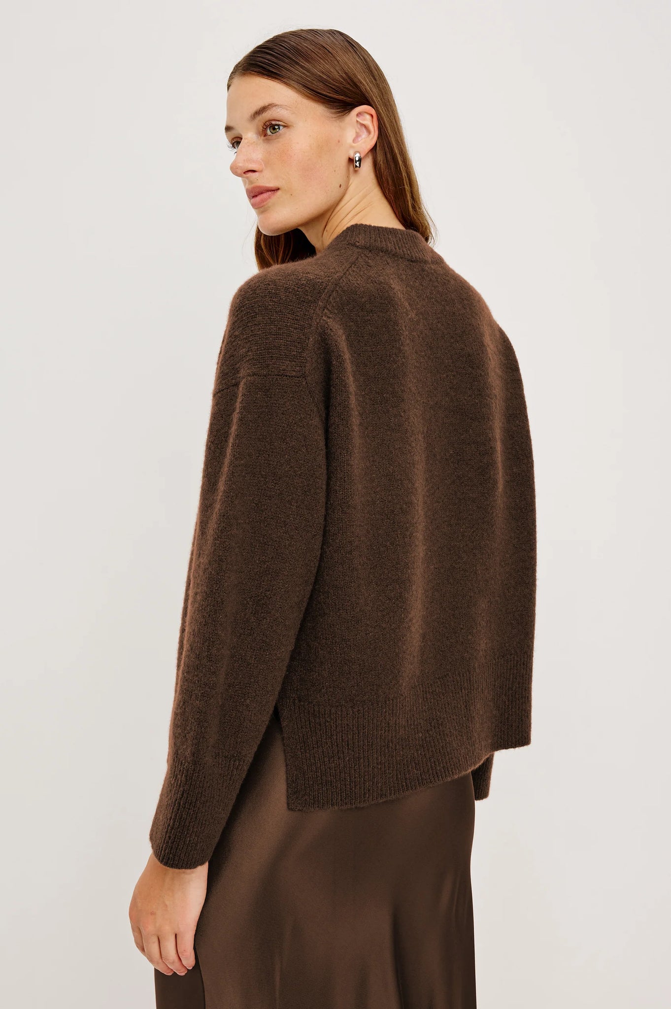 Miranda Sweater in Chocolate