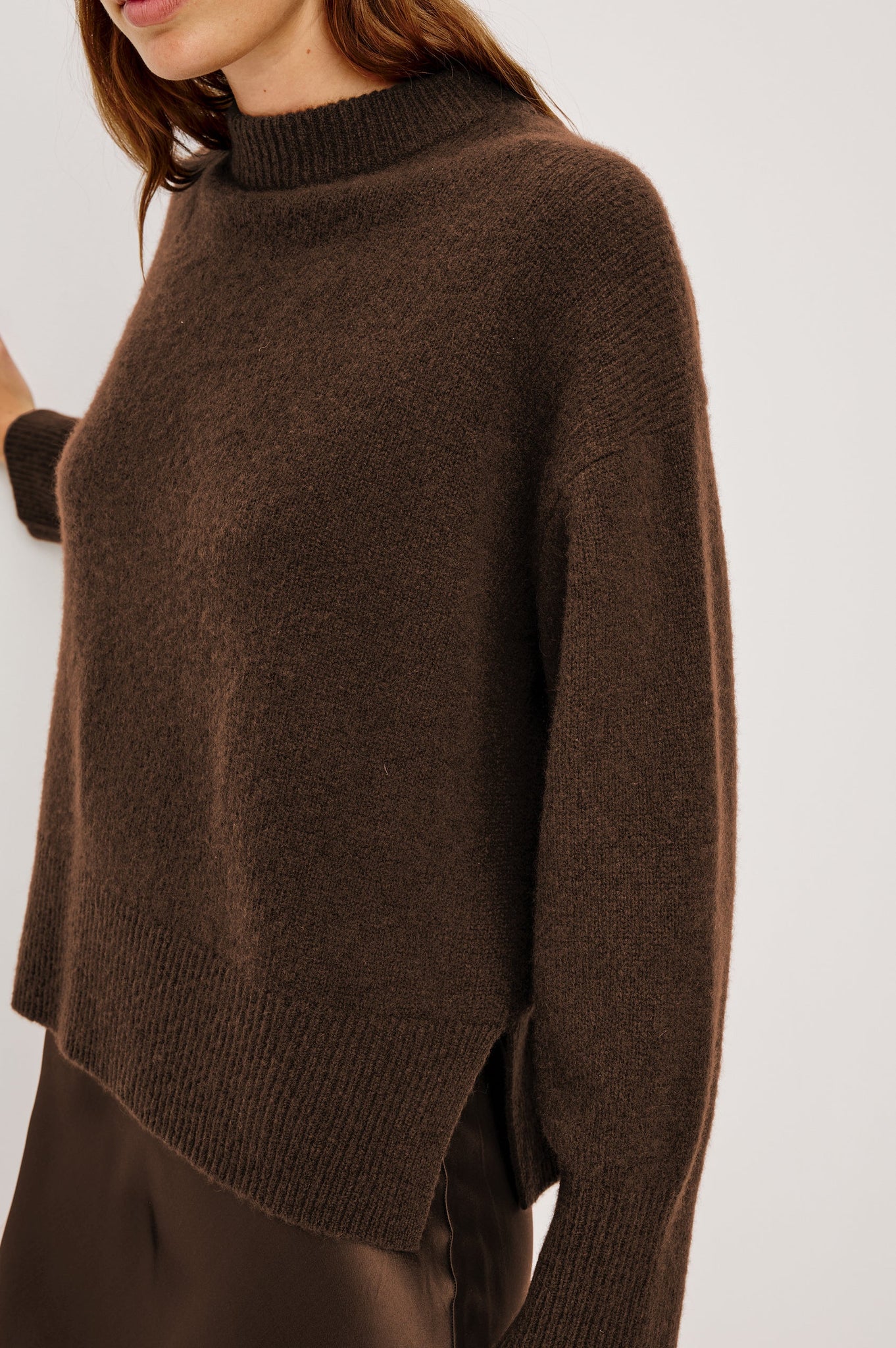 Miranda Sweater in Chocolate