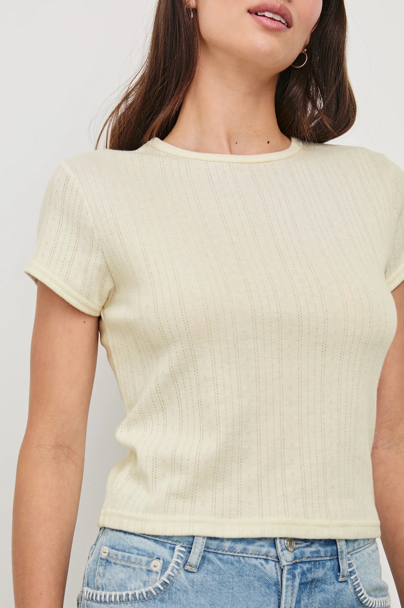 Muse Top in Ivory