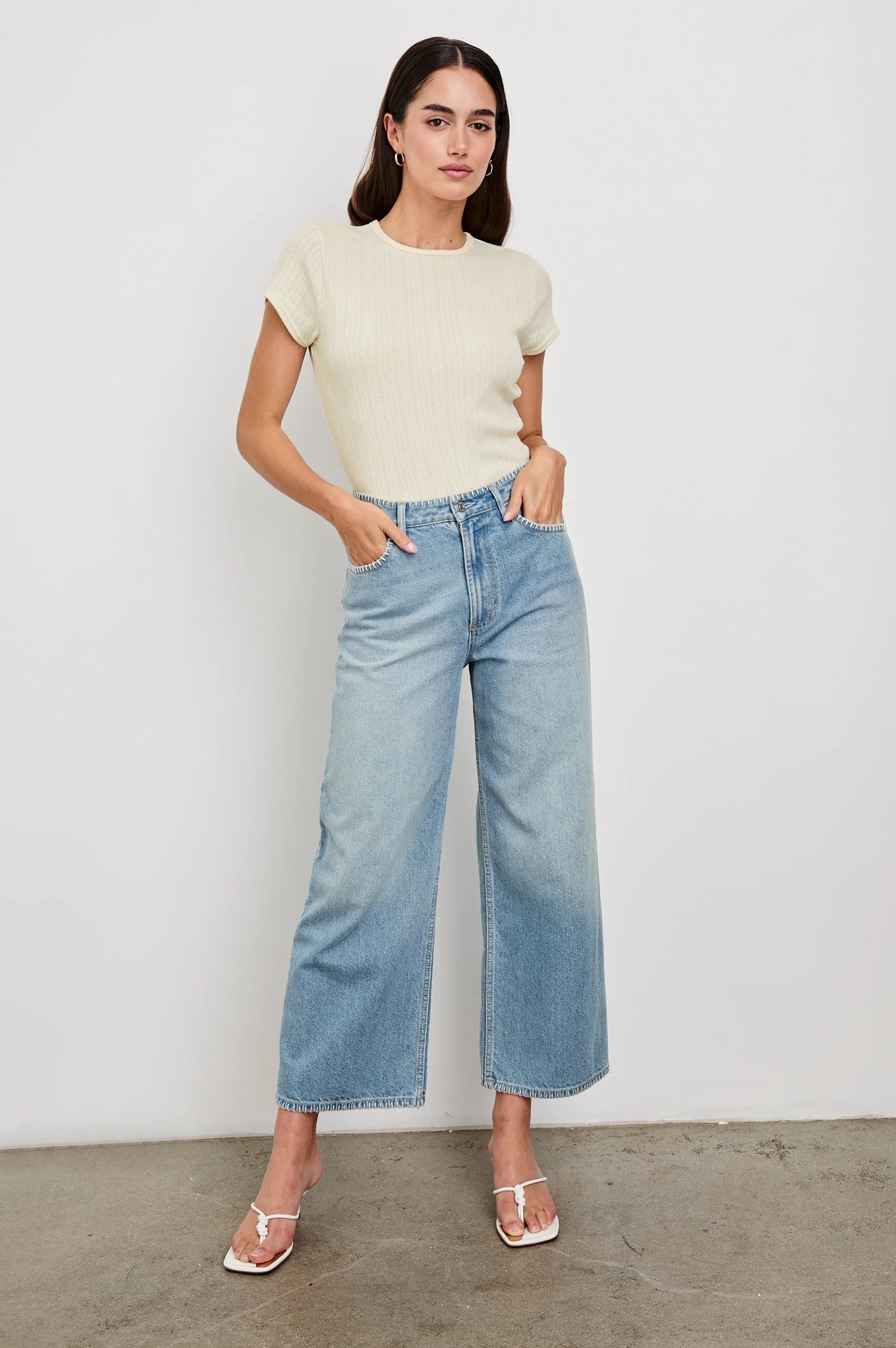 Muse Top in Ivory
