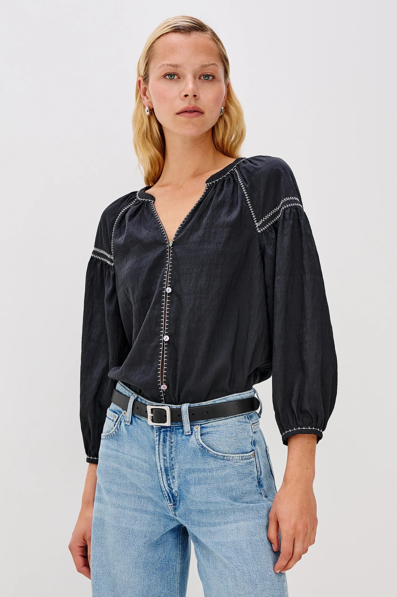Vasia Top in Black