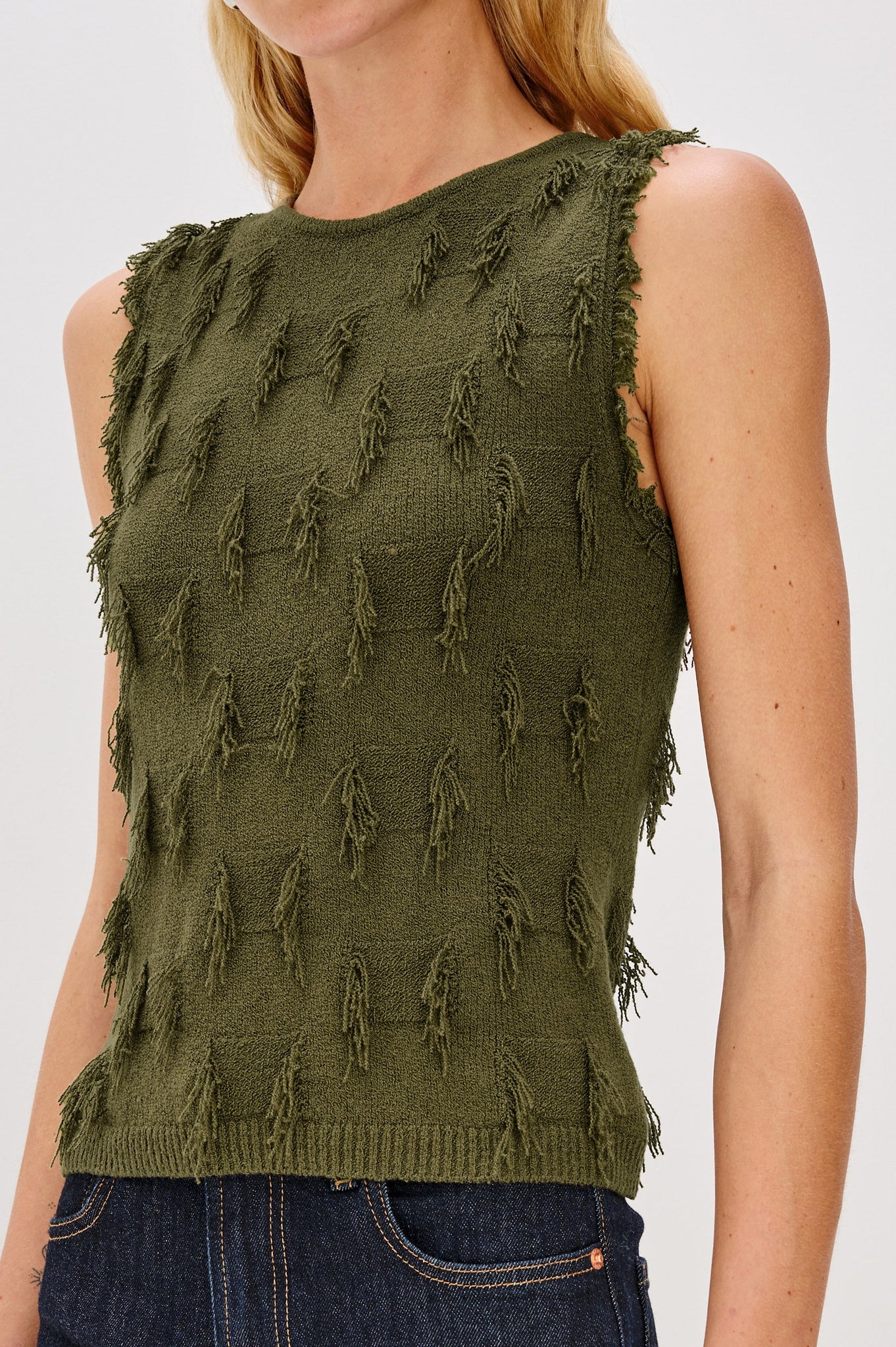 Vidana Top in Olive