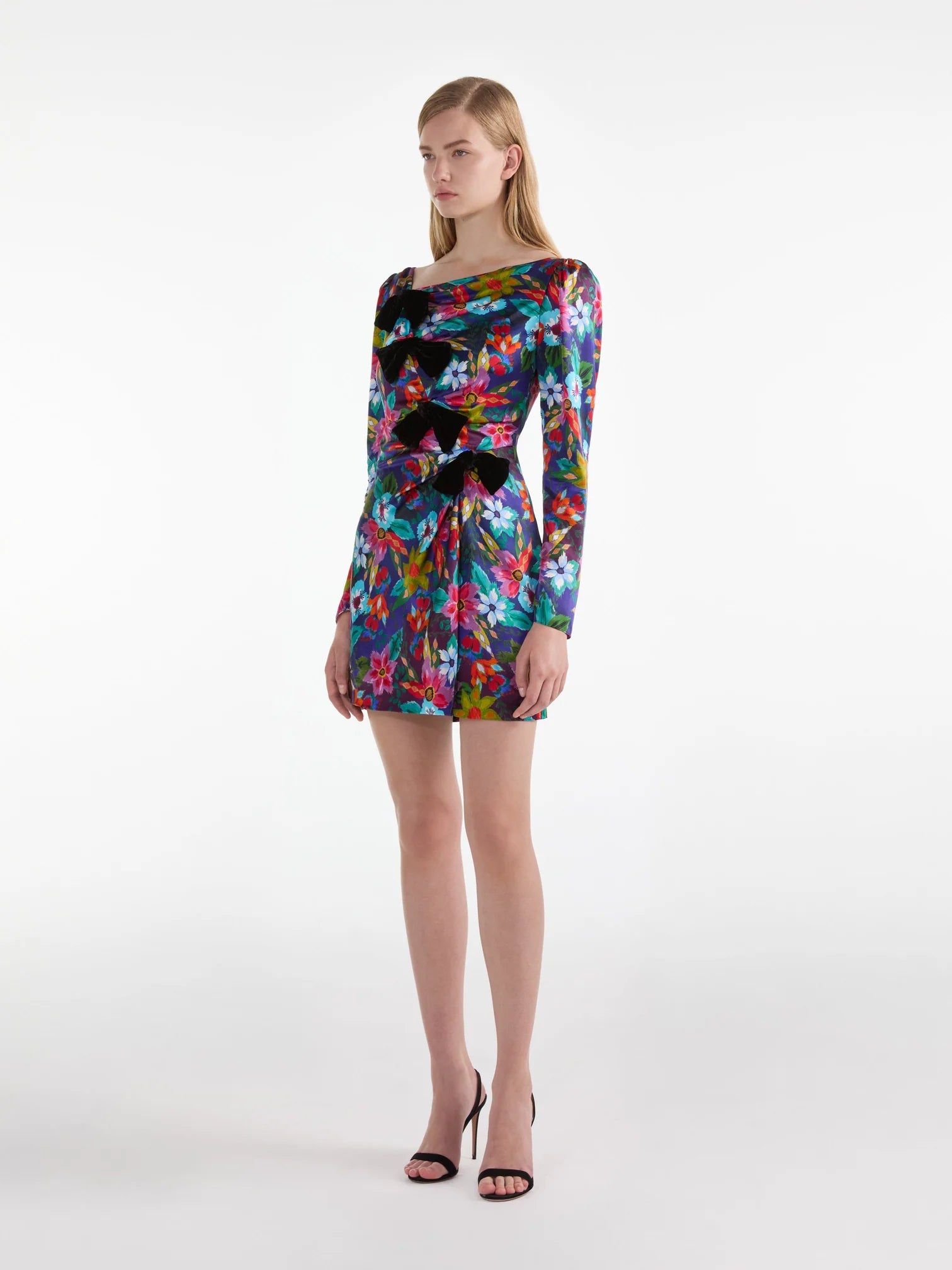 Kelly Mini B Dress in Stellate Black