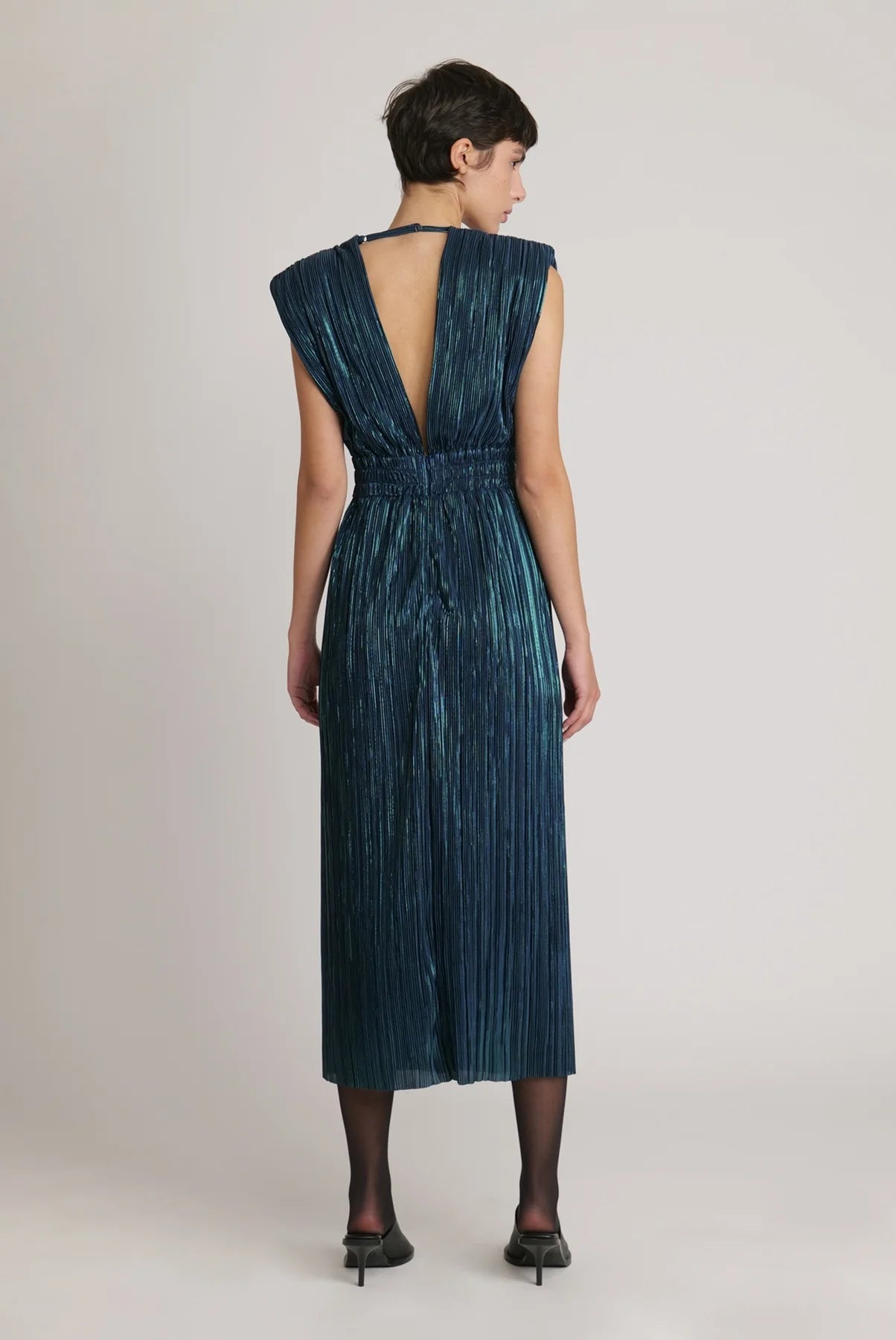 Donna Dress in Dark Ocean