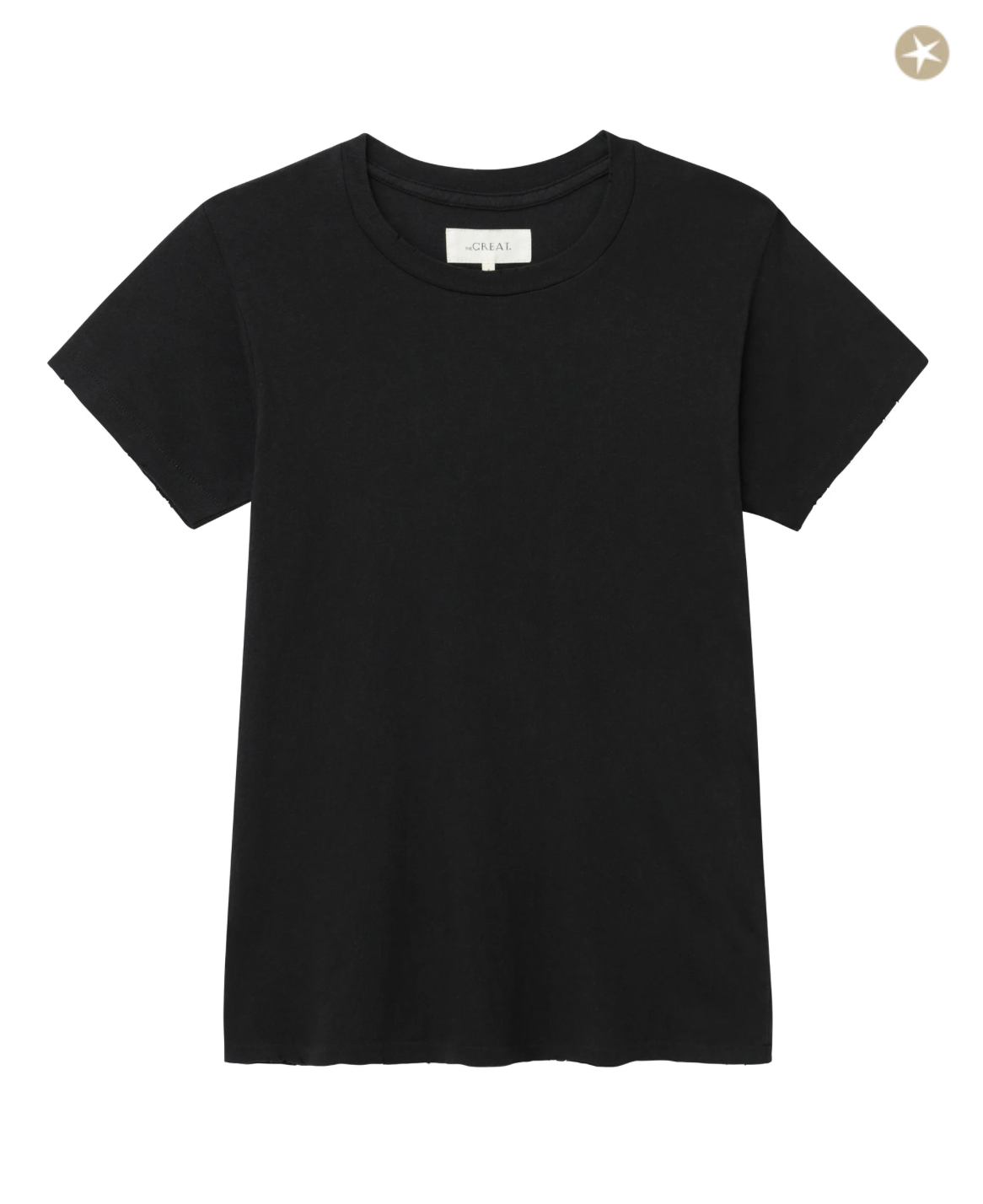 The Slim Tee. Almost Black