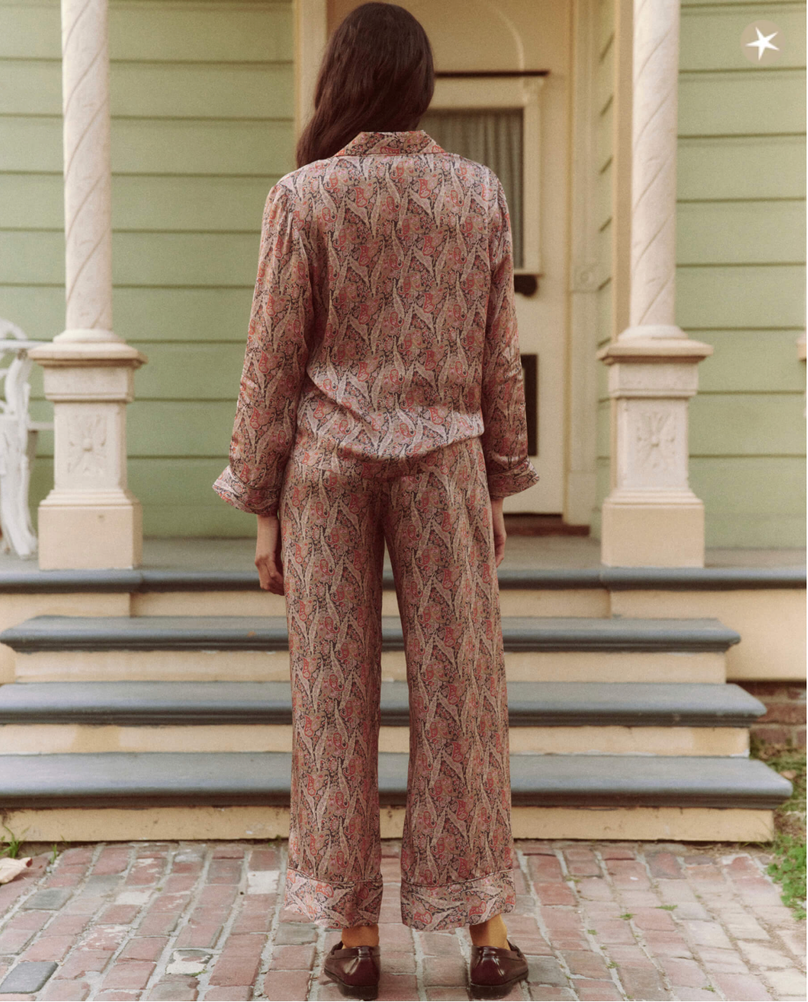 The Revel Pant. Ornate Paisley
