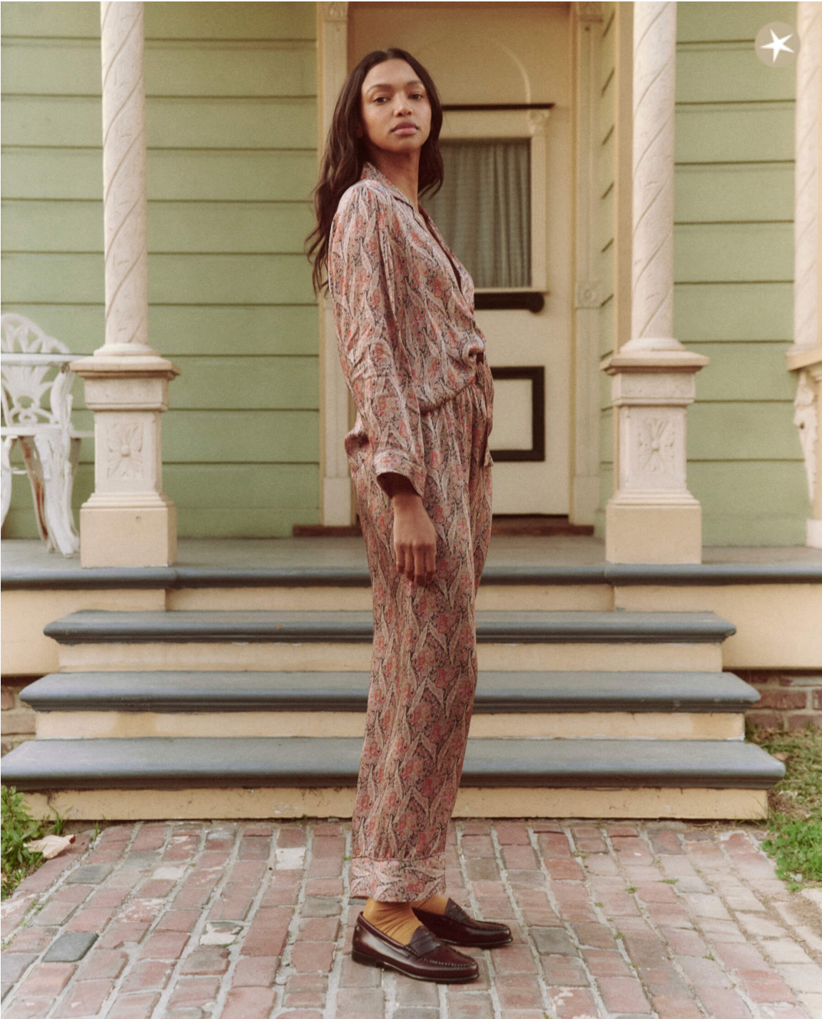 The Revel Pant. Ornate Paisley