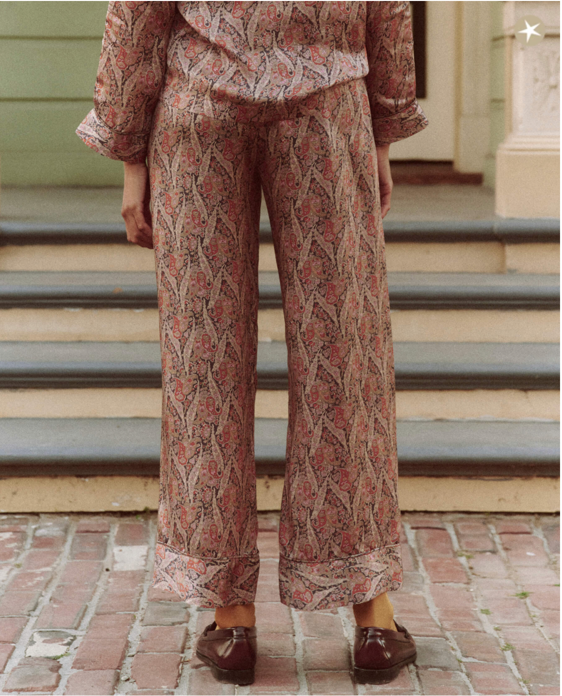 The Revel Pant. Ornate Paisley