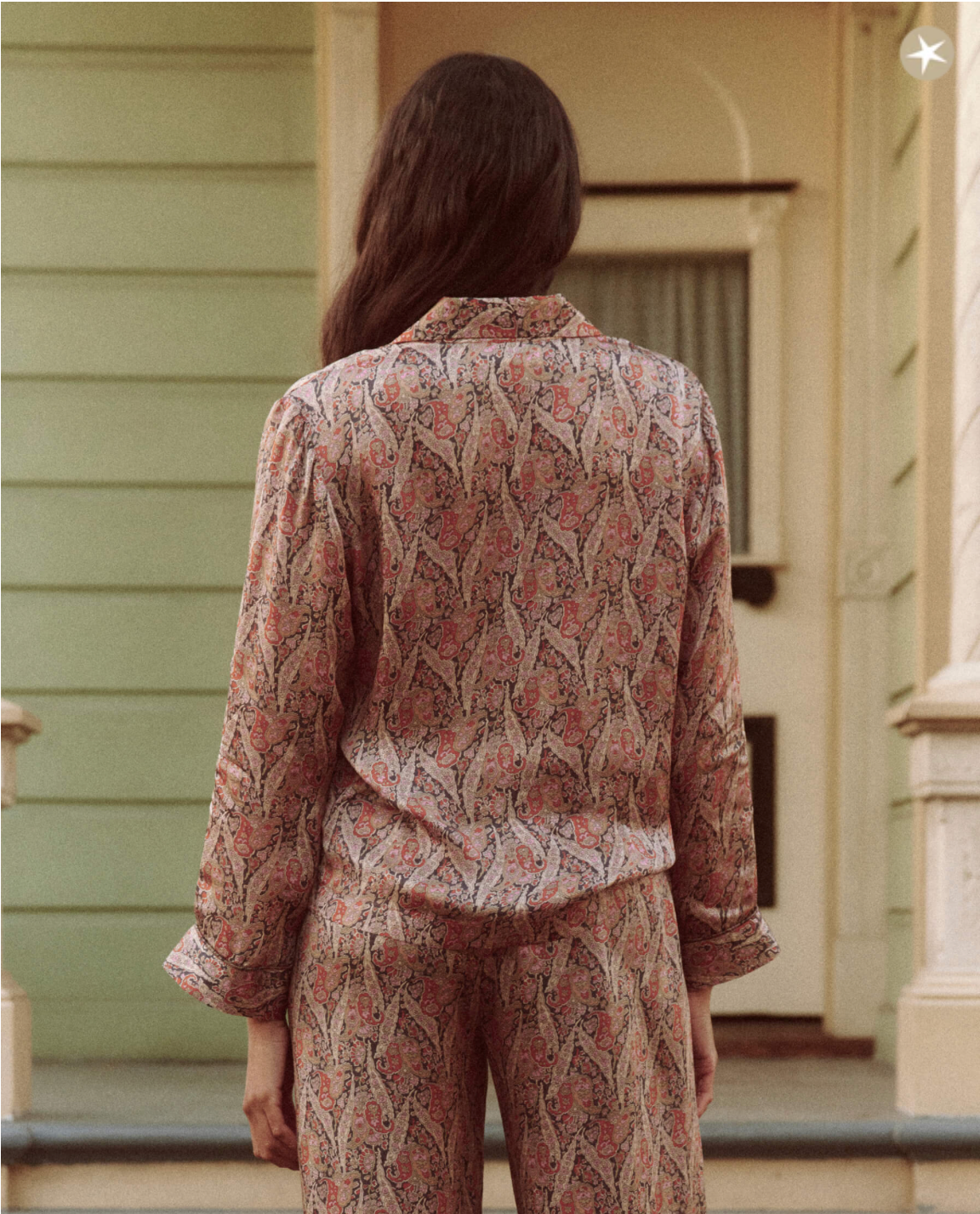 The Bask Top. Ornate Paisley