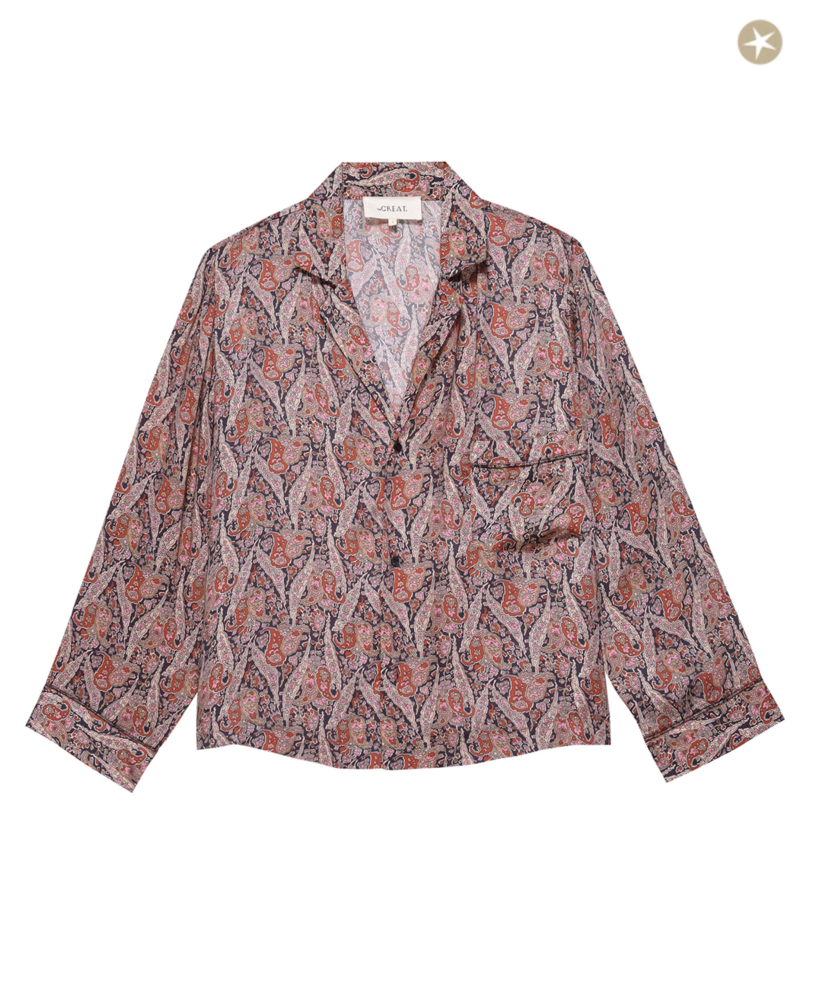 The Bask Top. Ornate Paisley