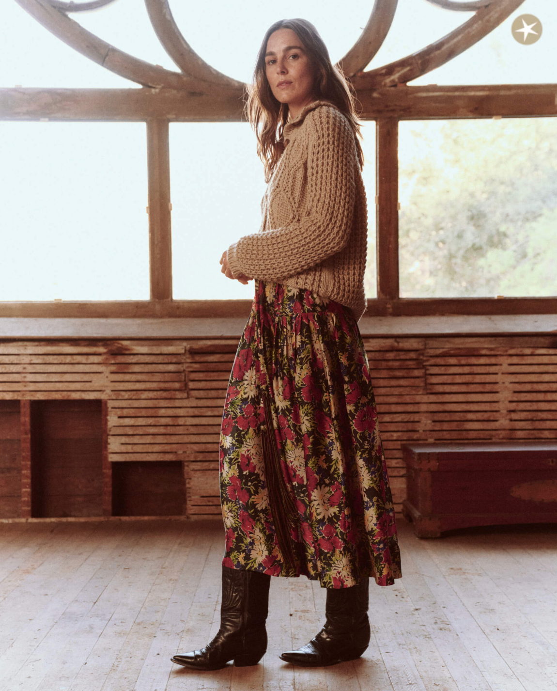 The Cozy Cable Pullover. Oat