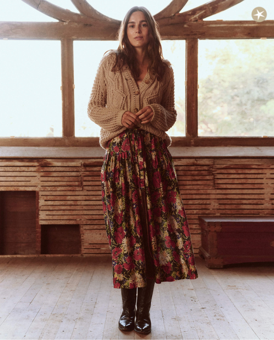 The Cozy Cable Pullover. Oat