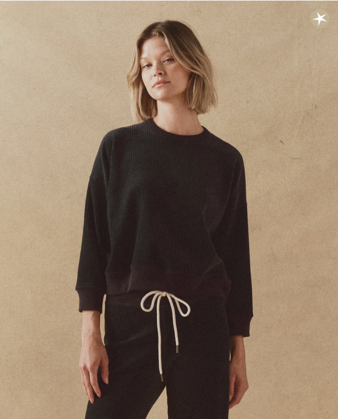 The Corduroy Teammate Sweatshirt. Slate